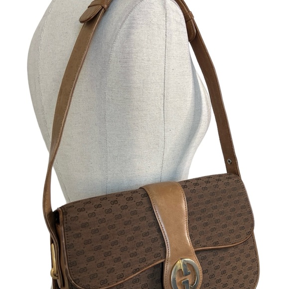 100% authentic vintage Vintage GUCCI Micro GG Supreme Shoulder Hand Bag - Picture 15 of 15